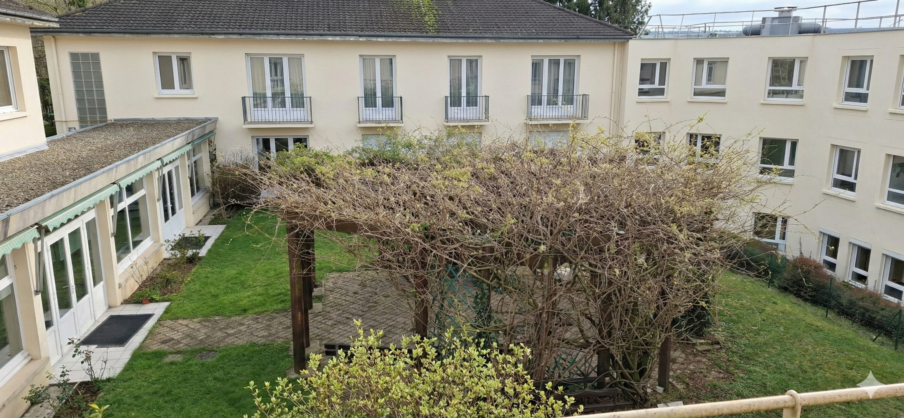 Patio pour les moments de convivialité